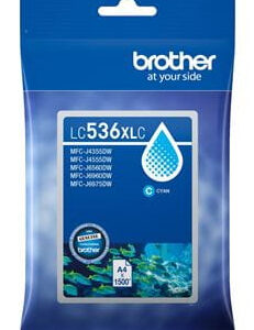 Brother LC536XLC ink cartridge 1 pc(s) Original High (XL) Yield Cyan