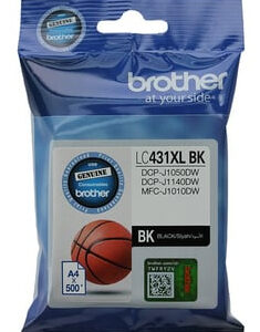 Brother LC431XLBK ink cartridge 1 pc(s) Original High (XL) Yield Black