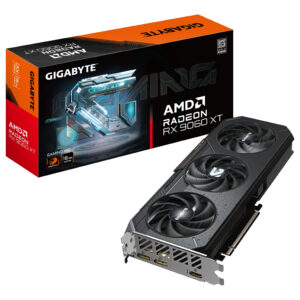 GIGABYTE Radeon RX 9060 XT GAMING 16G Graphics Card - 16GB GDDR6, 128bit, PCI-E 5.0, 3230 MHz Core Clock, 2 x DisplayPort, 1 x HDMI, GV-R9060XTGAMING-16GD