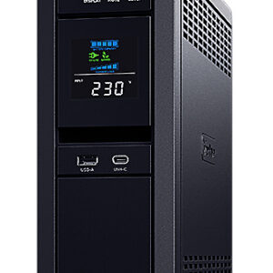 CyberPower CP1600EPFCLCD uninterruptible power supply (UPS) Line-Interactive 1.6 kVA 1000 W 6 AC outlet(s)